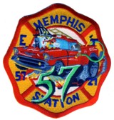 Abzeichen Fire Department Memphis / Station 57