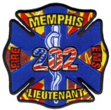 Abzeichen Fire Department Memphis / Station 202
