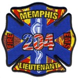 Abzeichen Fire Department Memphis / Station 204