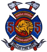 Abzeichen Fire Department Dallas / Station 55