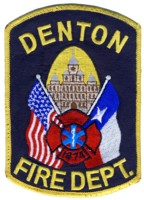 Abzeichen Fire Department Denton