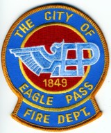 Abzeichen Fire Department City of Eagle Pass