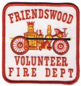 Abzeichen Volunteer Fire Department Friendswood