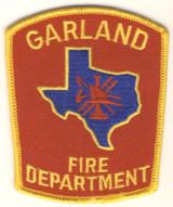 Abzeichen Fire Department Garland