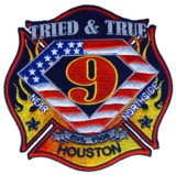 Abzeichen Fire Department Houston / Station 9