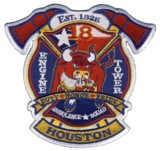 Abzeichen Fire Department Houston / Station 18