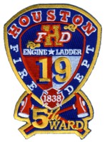 Abzeichen Fire Department Houston / Station 19