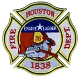 Abzeichen Fire Department Houston / Station 26