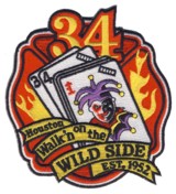 Abzeichen Fire Department Houston / Station 34