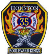 Abzeichen Fire Department Houston / Station 35