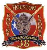 Abzeichen Fire Department Houston / Station 38
