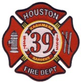 Abzeichen Fire Department Houston / Station 39