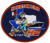 Abzeichen Fire Department Houston / Station 42