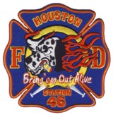 Abzeichen Fire Department Houston / Station 46