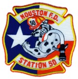 Abzeichen Fire Department Houston / Station 50