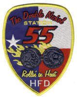 Abzeichen Fire Department Houston / Station 55