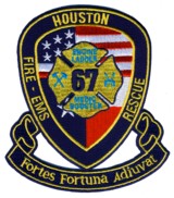 Abzeichen Fire Department Houston / Station 67