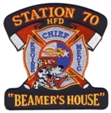 Abzeichen Fire Department Houston / Station 70