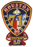 Abzeichen Fire Department Houston / Station 71