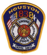 Abzeichen Fire Department Houston / Station 83