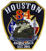 Abzeichen Fire Department Houston / Station 84
