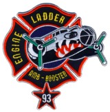 Abzeichen Fire Department Houston / Station 93