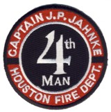 Abzeichen Fire Department Houston - 4th Man