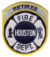 Abzeichen Fire Department Houston - Retiree