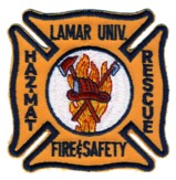 Abzeichen Fire and Safety HAZMAT Lamar University in Beaumont