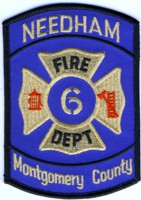 Abzeichen Fire Department Needham