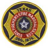 Abzeichen Texas Firemen's and Fire Marshal's Association