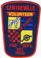 Abzeichen Fire Department Centerville