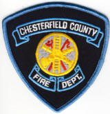 Abzeichen Fire Department Chesterfield County