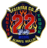 Abzeichen Fire Department Fairfax County / Station 22