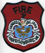 Abzeichen Fire Department Harrisonburg