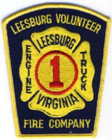 Abzeichen Volunteer Fire Company No. 1 Leesburg