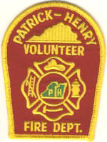 Abzeichen Volunteer Fire Department Patrick-Henry