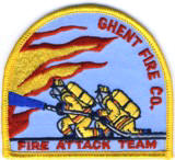 Abzeichen Fire Attack Team Ghent