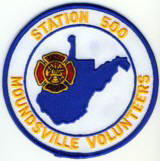 Abzeichen Volunteer Fire Station 500 Moundsville