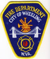 Abzeichen Fire Department City of Wheeling