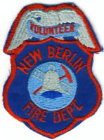 Abzeichen Volunteer Fire Department New Berlin