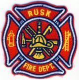 Abzeichen Fire Department Rusk