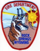 Abzeichen Fire Department Rock Springs