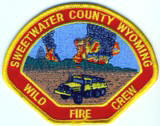 Abzeichen Wild Fire Crew Sweetwater County