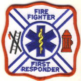 Abzeichen Fire Fighters First Responder