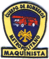 Abzeichen Bomberos Maquinista