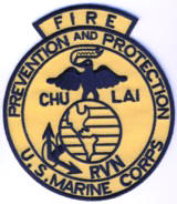 Abzeichen Fire Department Chu Lai / Vietnam
