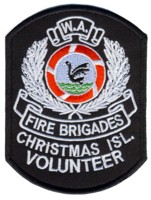 Abzeichen Volunteer Fire Brigade Christmas Island